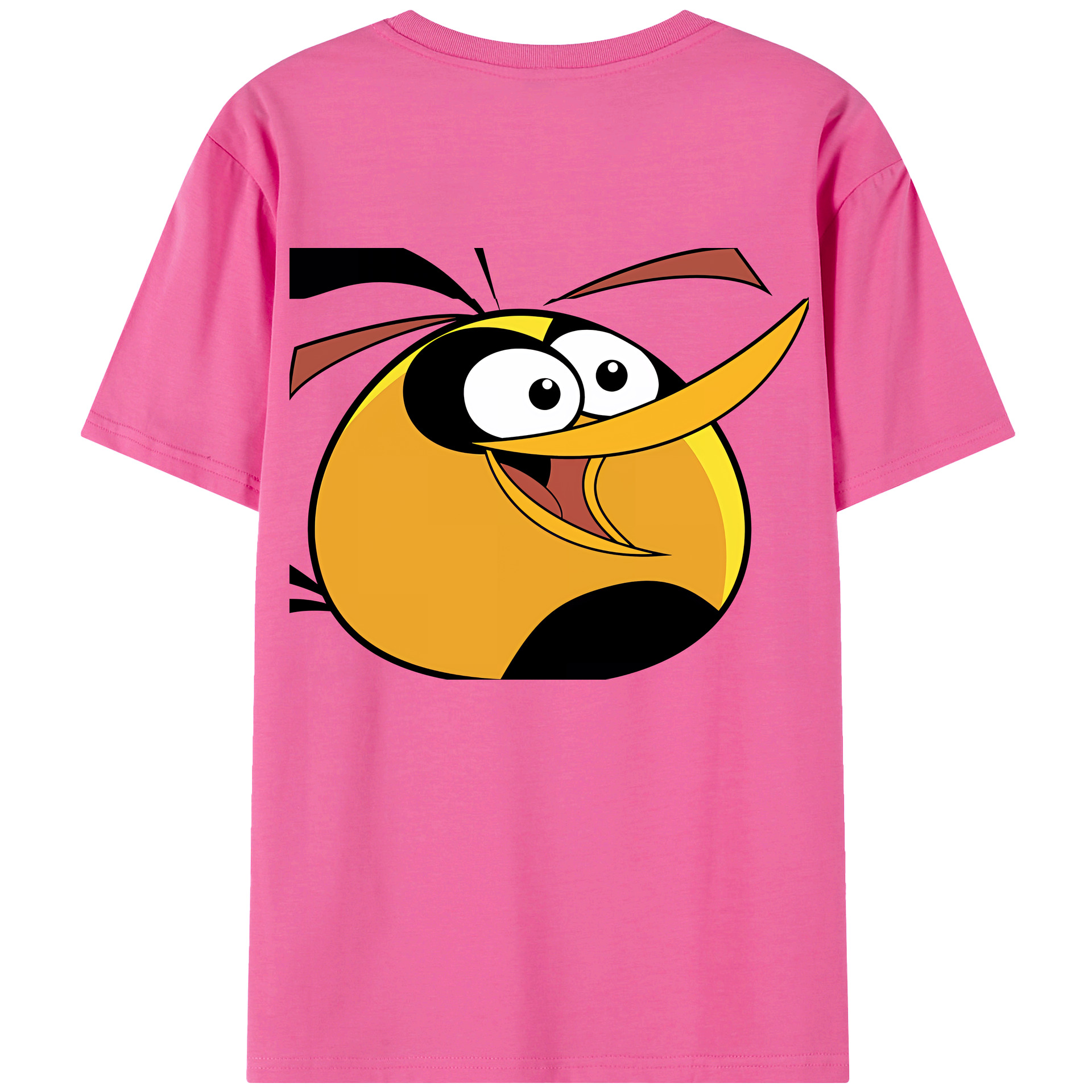（画像用） Angry Birds アングリーバード レディース半袖Tシャツ(バックプリント)